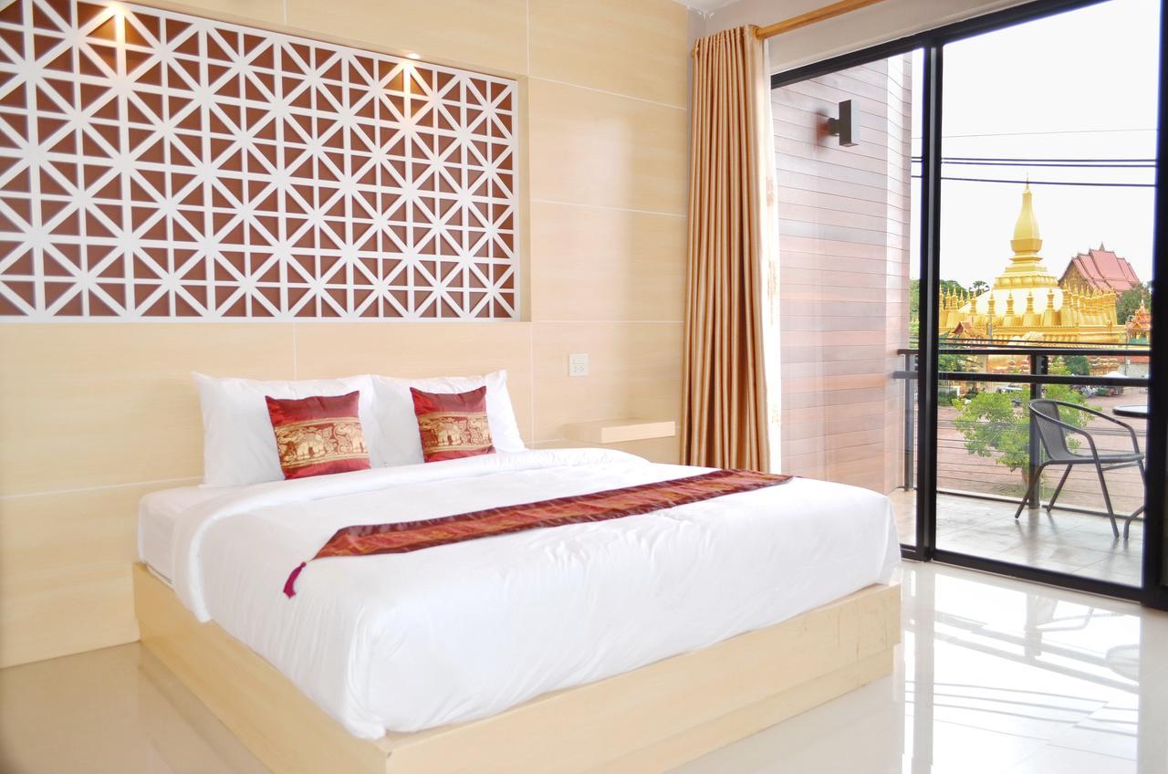 Thatluangview Hotel Vientiane Luaran gambar